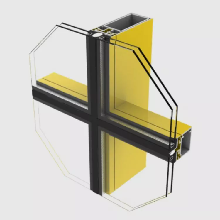 Как профиль навесной стены со скрытой рамой улучшает характеристики современного здания?